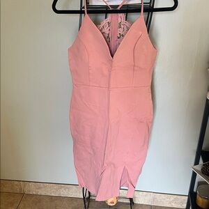 G by Guess Blush Pink Midi Dress